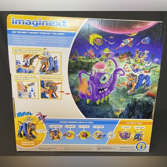 Fisher-Price Imaginext Alpha Walker W/Space Trooper Figure Interactive Toy NEW - Picture 3 of 3